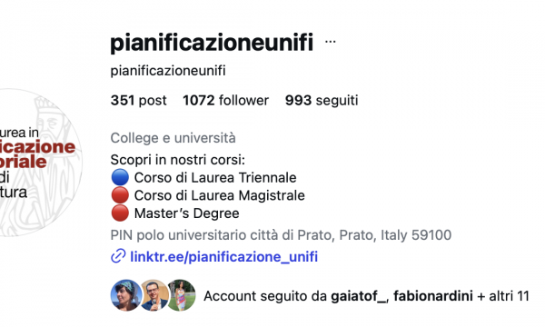 IL RACCONTO DEL NOSTRO CORSO E' SU INSTAGRAM