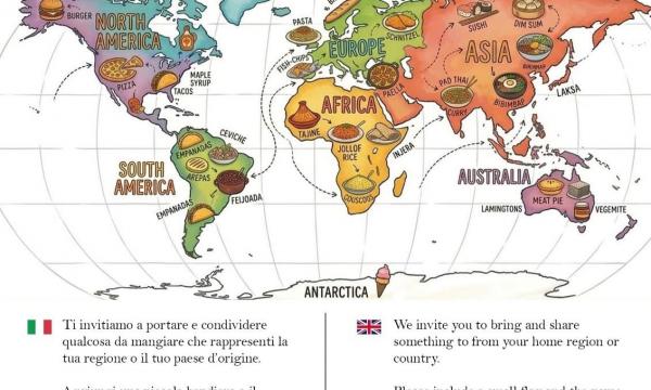 Gira il mondo in un pranzo!